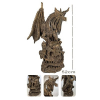 statuette g&eacute;ante de dragon 15254