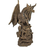 statuette géante de dragon 15254