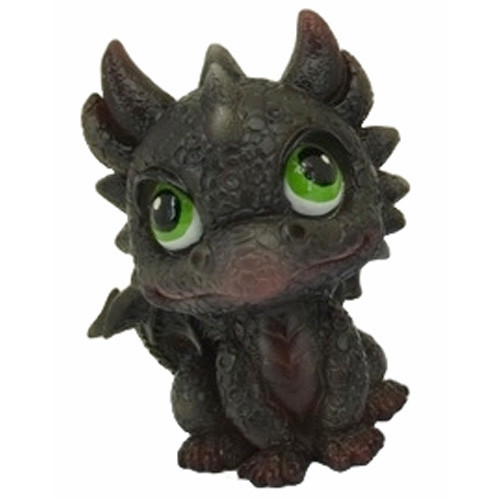 Petit Dragon noir / Toutes les Figurines de Dragons