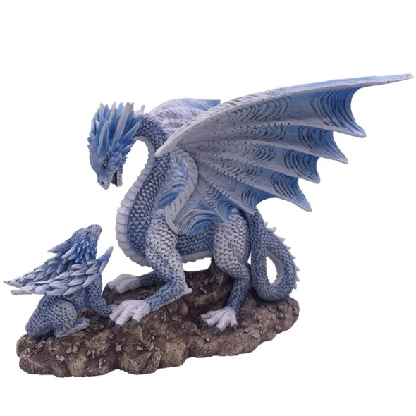 Dragons "Ice Blue Dragon's Legacy" / Statuettes Dragons