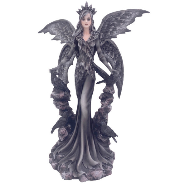 Fée "Raven Queen" / Figurines Gothiques