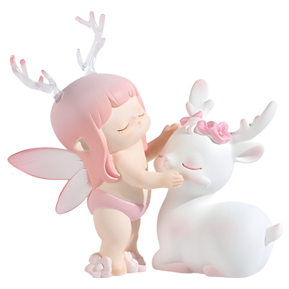 Petite Fée avec renne / Fées Manga