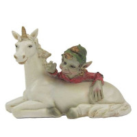 Figurine de Pixie avec Licorne 96163 C