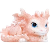 Figurine Dragon - Coralscale Nestling Pink - U7413A26