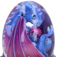 Figurine Dragon - Elemental Dragonlings Water