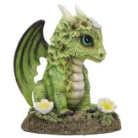 Figurine Dragon - Freesia Flower Dragon