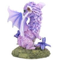 Figurine Dragon - Iris Flower Dragon