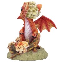 Figurine Dragon - Marigold Flower Dragon