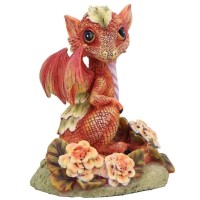 Figurine Dragon - Marigold Flower Dragon