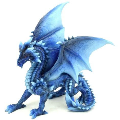 Dragon "Blue Crystal" / Dragons Colorés