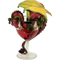 figurine dragon Stanley Morrison Red Wine Dragon MC72153