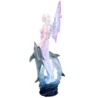 Figurine de F&eacute;e - Delphinia- D4842P9