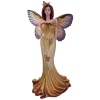 Figurine de Fée Géante avec Papillons Esmellya