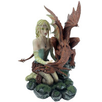 figurine géante amazone drakonya FD3409A