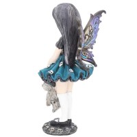 Figurine de F&eacute;e Gothique Noire