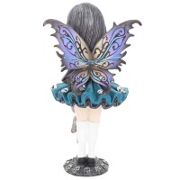 Figurine de F&eacute;e Gothique Noire