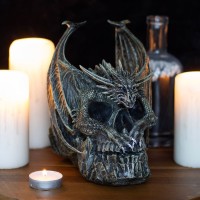 Figurine Spiral Direct Draco Skull Dragon