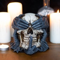 Figurine Spiral Direct See Hear Speak No Evil Skull