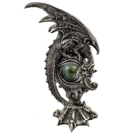 Dragon "Silver Eye" / Statuettes Dragons