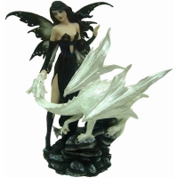 figurine de fée avec dragon NP366N
