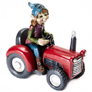Pixie sur tracteur / Figurines de Pixies