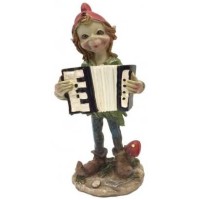 Figurine Pixie avec accordéon 97223