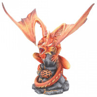 Figurine Dragon Anne Stokes Fire Dragon D4516N9