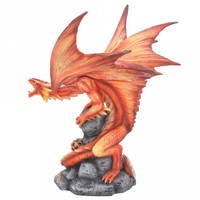 Figurine Dragon Anne Stokes Fire Dragon D4516N9