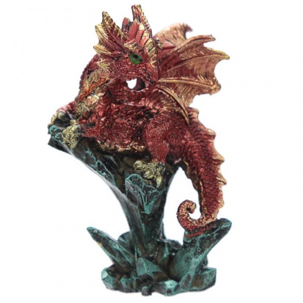 Petit Dragon rouge / Statuettes Dragons