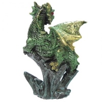 Petite figurine de Dragon vert