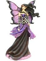 figurine de fée amy brown purple goth fairysite