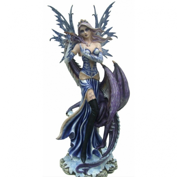 Fée Géante avec Dragon "Oryana" / Toutes les Figurines de Fées
