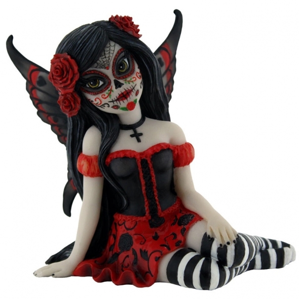 F&eacute;e Gothique "Rosalia" / Statuettes F&eacute;es