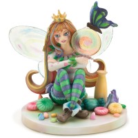 Figurine Fée Linda Biggs Emily's Indulgence Fairysite LB31030