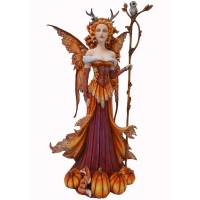 Figurine de Fée Géante Amy Brown Pumpkin Queen