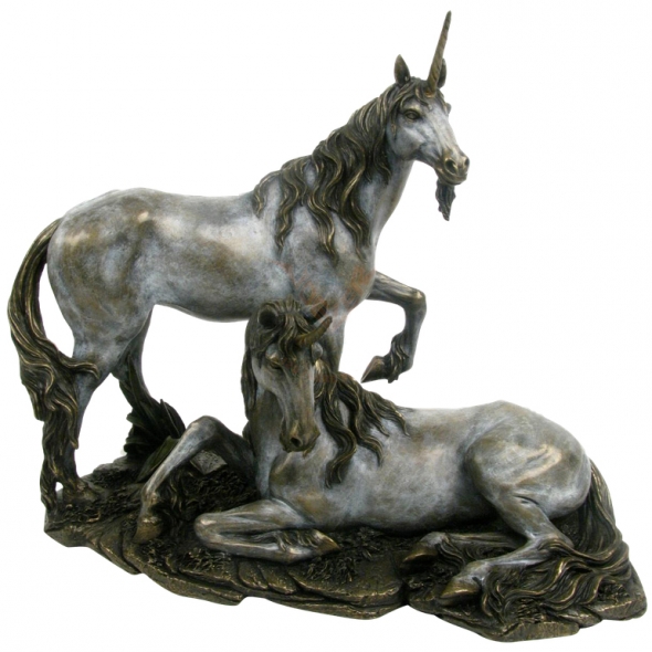 Licornes "Resting Unicorns" / Statuettes Licornes