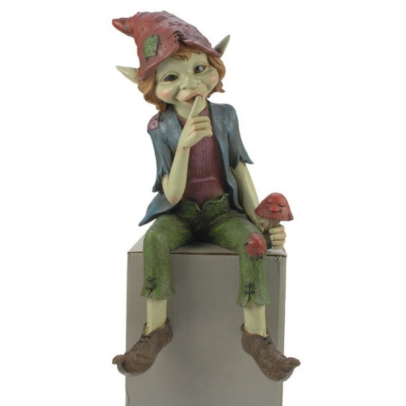 Grand Pixie bord d'étagère / Figurines de Pixies