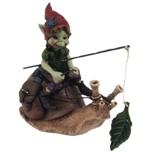 Pixie sur Escargot / Figurines de Pixies