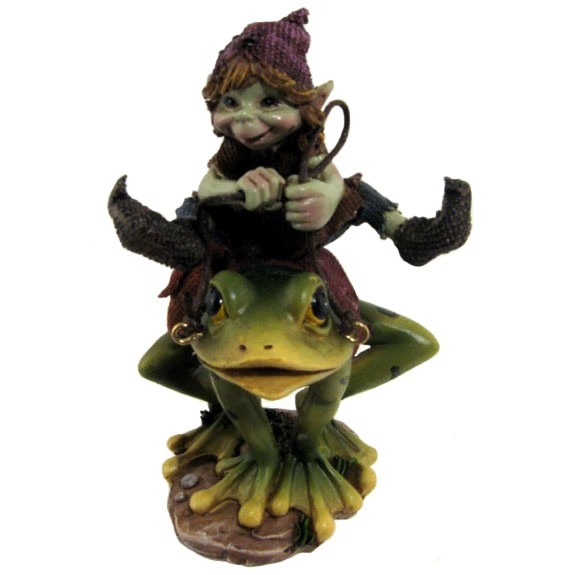 Pixie sur Grenouille / Figurines de Pixies