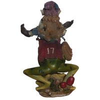 Figurine Pixie sur grenouille de course