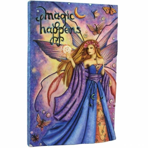 Plaque Murale "Magic Happens" / Fairysite