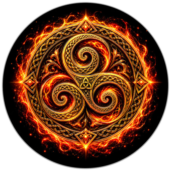 Magnet G&eacute;ant Celtique #04 / D&eacute;corations Celtiques
