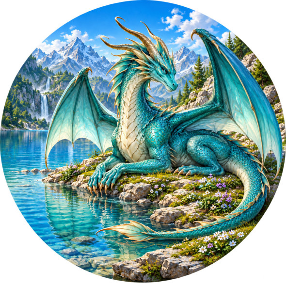 Magnet G&eacute;ant Dragon / Magnets Dragons