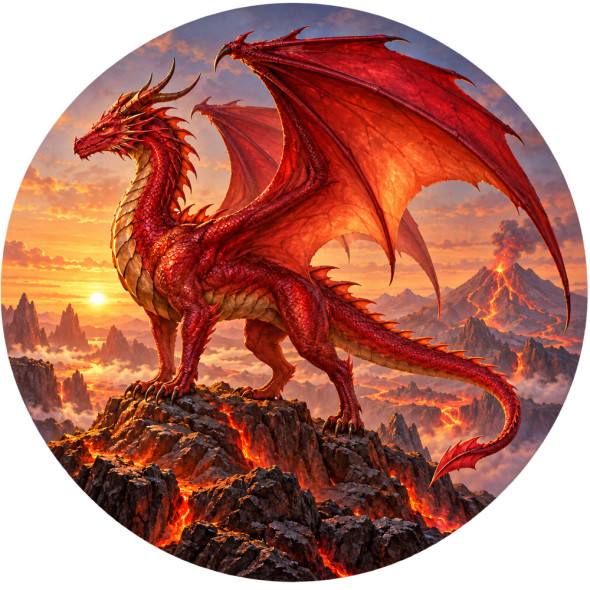 Magnet G&eacute;ant Dragon / Magnets Dragons