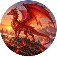 Magnet G&eacute;ant Dragon 017