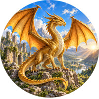 Magnet G&eacute;ant Dragon 019