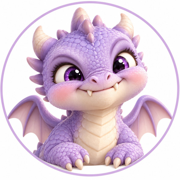 Magnet G&eacute;ant Dragon Grimace #1 / Magnets Dragons