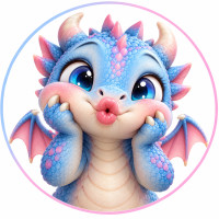 Magnet G&eacute;ant Dragon Grimace #03