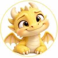 Magnet G&eacute;ant Dragon Grimace #04