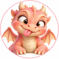 Magnet G&eacute;ant Dragon Grimace #10